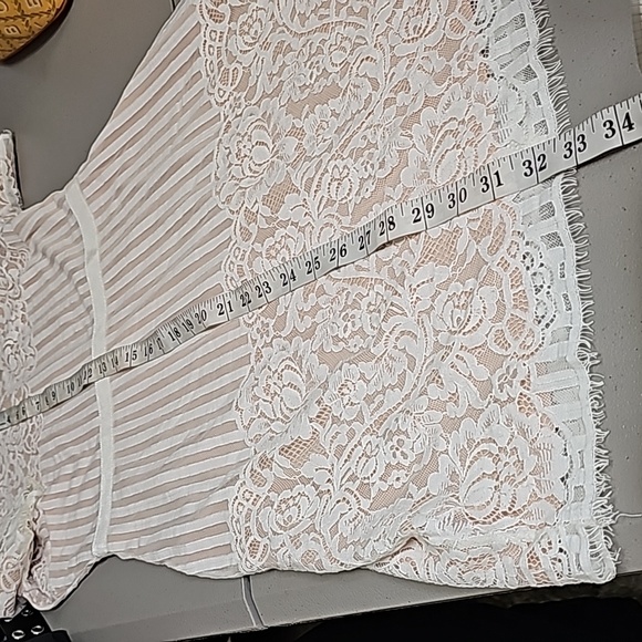 Just me Women's Dress, lace with a pink lining, Size M - Picture 11 of 11